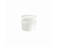POJEMNIK PLASTIKOWY PP BIAŁY Z POKRYWKĄ 550ML / BOLL