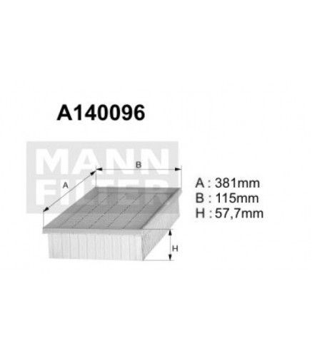 A140096 Filtr powietrza Denckermann
