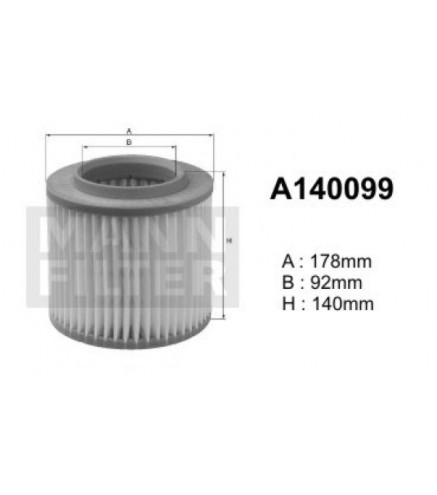A140099 Filtr powietrza Denckermann