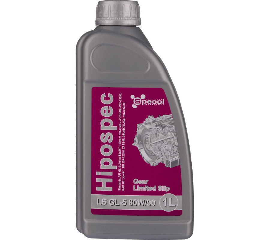 OLEJ SPECOL 80W90 1L GL5 LS HIPOSPEC / PRZEKŁADNIOWY