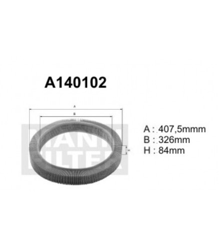 A140102 Filtr powietrza Denckermann