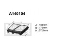 A140104 Filtr powietrza Denckermann