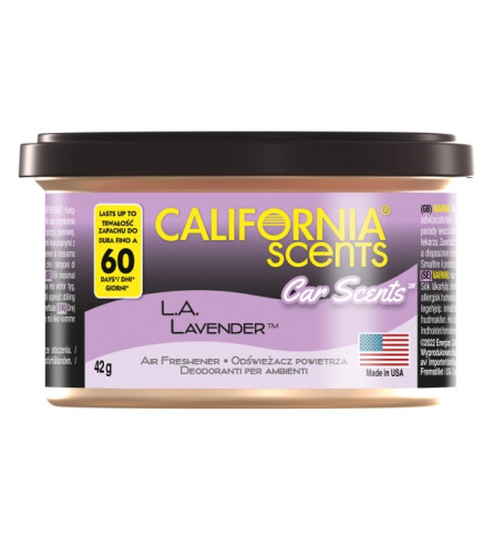 ZAPACH CALIFORNIA SCENTS LA. LAVENDER - PUSZKA ZAPACHOWA 42G