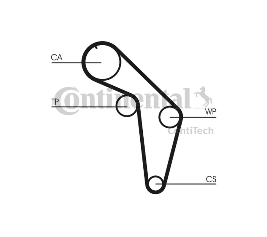 PASEK ROZRZĄDU VW 2,0-2,3