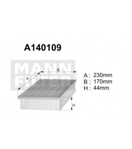 A140109 Filtr powietrza Denckermann