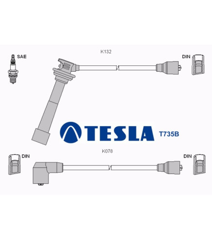 T735B Przewody zapłonowe TESLASuzuki