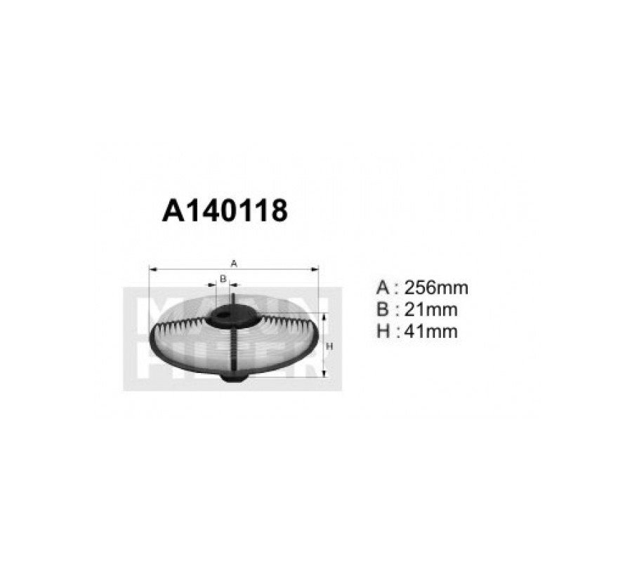 A140118 Filtr powietrza Denckermann