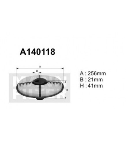 A140118 Filtr powietrza Denckermann