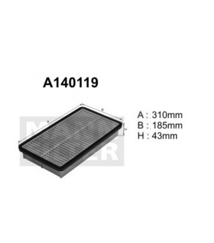 A140119 Filtr powietrza Denckermann