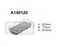 A140120 (AP142/1) Filtr powietrzaDENCKERMANN