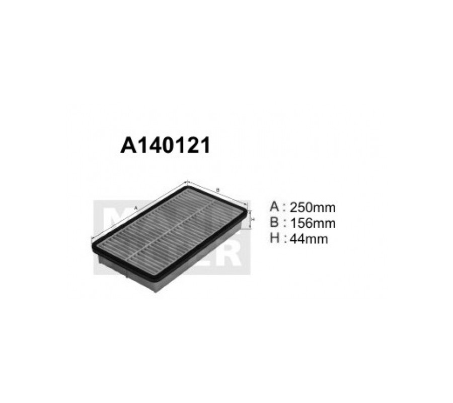 A140121 Filtr powietrza Denckermann