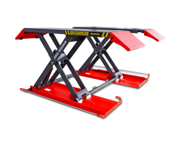PODNOŚNIK NOŻYCOWY NISKIEGO PODNOSZENIA 3000 KG, MOBILNY 230V