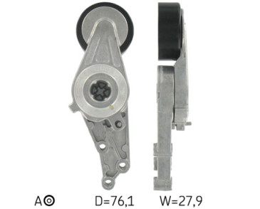 NAPINACZ PASKA WIELOROWK. VW 1,8/2,0TFSI