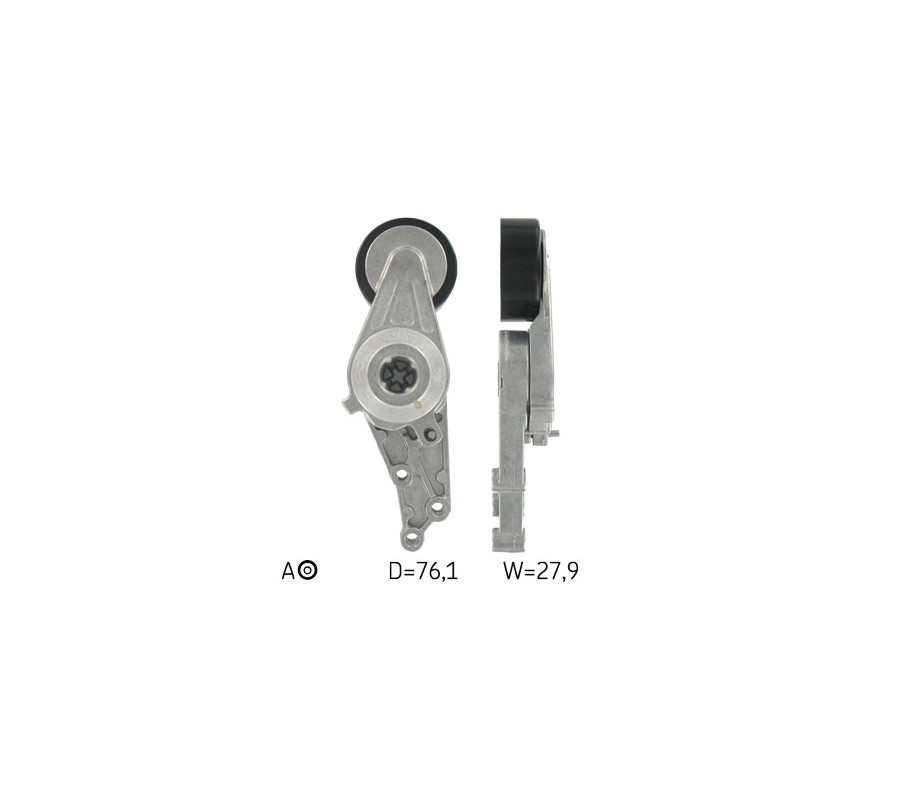 NAPINACZ PASKA WIELOROWK. VW 1,8/2,0TFSI