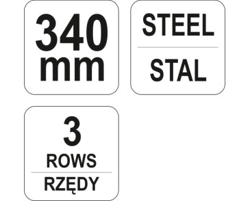 SZCZOTKA DRUCIANA Z PLASTIKOWĄ RĄCZKĄ