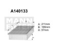 A140133 (AP072) Filtr powietrzaDENCKERMANN