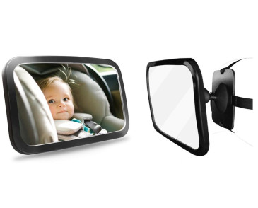 LUSTERKO DO OBSERWACJI DZIECKA W SAMOCHODZIE / BABY CAR MIRROR 29X19CM