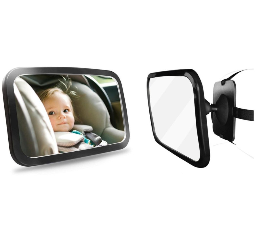LUSTERKO DO OBSERWACJI DZIECKA W SAMOCHODZIE / BABY CAR MIRROR 29X19CM