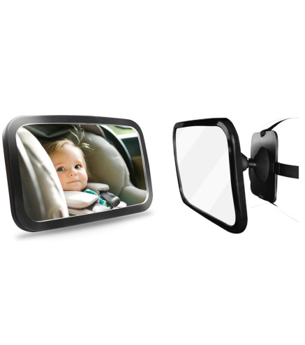LUSTERKO DO OBSERWACJI DZIECKA W SAMOCHODZIE / BABY CAR MIRROR 29X19CM