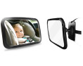 LUSTERKO DO OBSERWACJI DZIECKA W SAMOCHODZIE / BABY CAR MIRROR 29X19CM