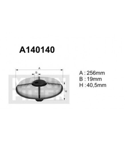 A140140 Filtr powietrza Denckermann