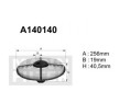 A140140 Filtr powietrza Denckermann