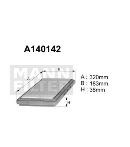A140142 (AP025) Filtr powietrzaDENCKERMANN