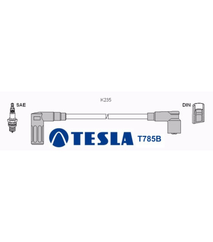 T785B Przewody zapłonowe TESLA