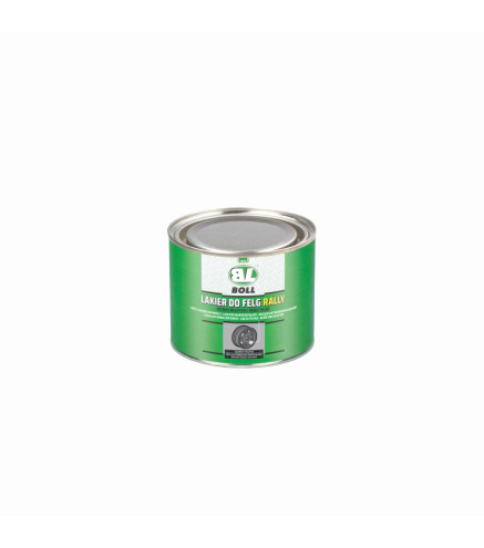 LAKIER AKRYLOWY 500ML CZARNY POŁYSK DO FELG SAMOCHODOWYCH / BOLL