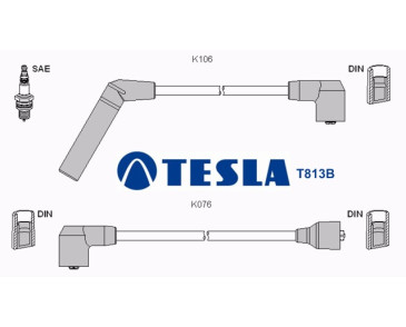 T813B Przewody zapłonowe TESLAChrysler