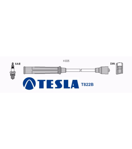 T822B 3WN 19822,39 Przewody zapł. TESLAMazda