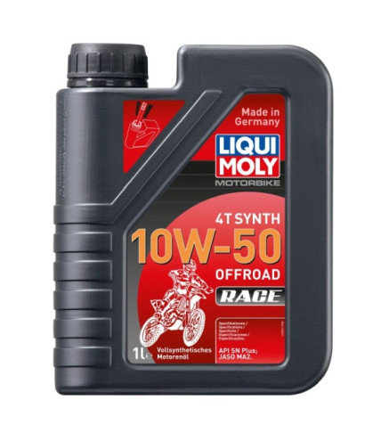 OLEJ LIQUI MOLY 10W50 1L 4T SYNTH OFFROAD RACE / MOTOCYKLE