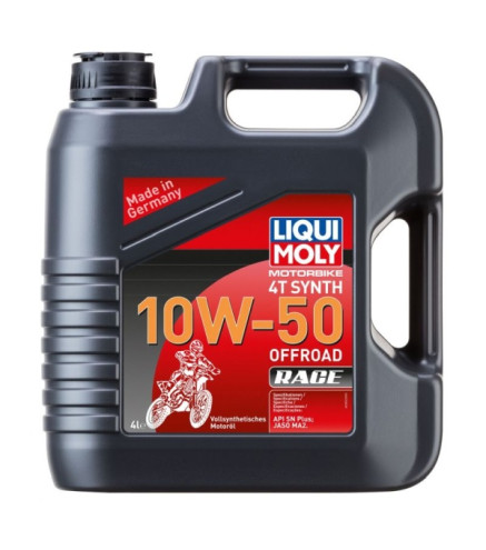 OLEJ LIQUI MOLY 10W50 4L 4T SYNTH OFFROAD RACE / MOTOCYKLE