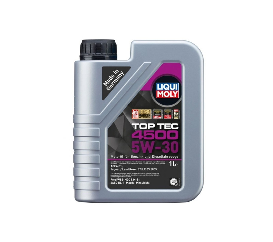 OLEJ LIQUI MOLY 5W30 1L TOP TEC 4500 C1 / WSS-M2C 934-B / MITSUBISHI / MAZDA