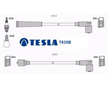 T835B Przewody zapłonowe TESLAHonda