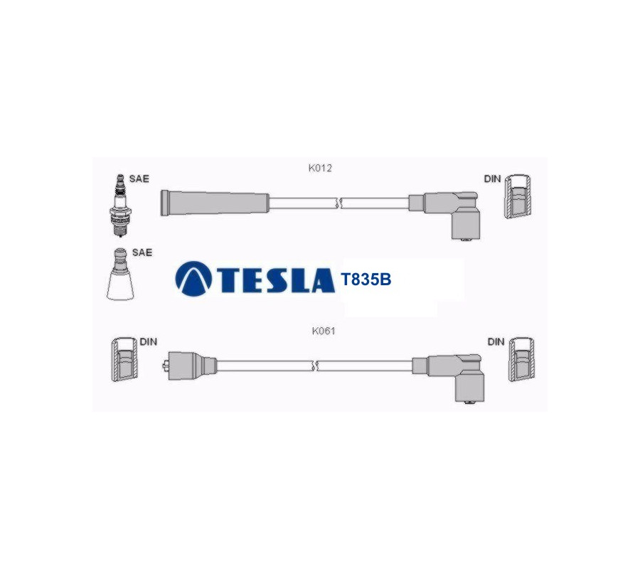 T835B Przewody zapłonowe TESLAHonda