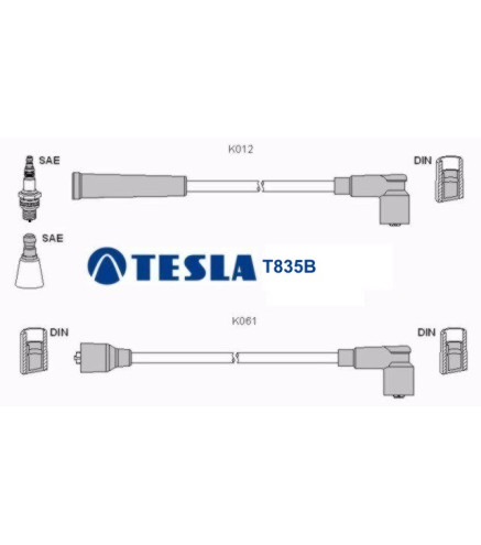 T835B Przewody zapłonowe TESLAHonda