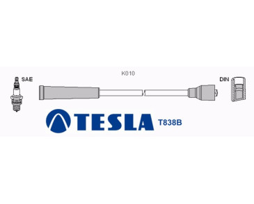 T838B Przewody zapłonowe TESLAHyundai