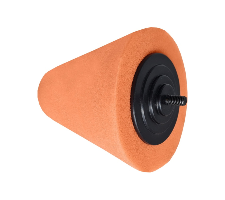 12V AQ-LION FLEXI-PAD, TALERZ POLERSKI STOŻEK, GĄBKA MEDIUM M6