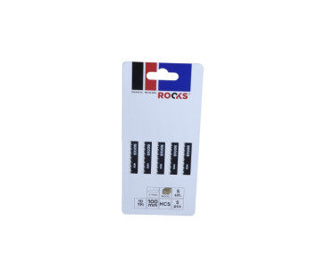 BRZESZCZOT DO WYRZYNARKI HCS, TYP T, DREWNO, 10 TPI X 100 MM, KPL 5 SZT