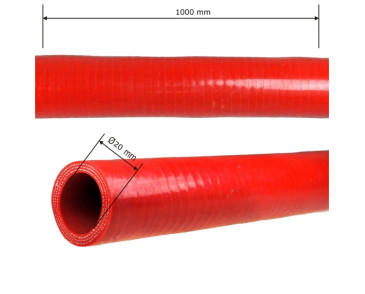 PRZEWÓD WODY UNIWERSALNY PROSTY SIL. 20X1000MM
