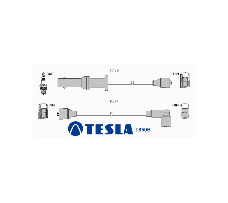 T850B Przewody zapłonowe TESLASubaru