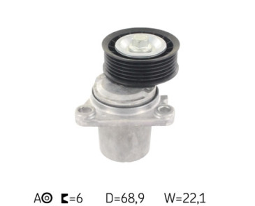 NAPINACZ PASKA WIELOROWK. MAZDA 6 1,8-2,5 02-