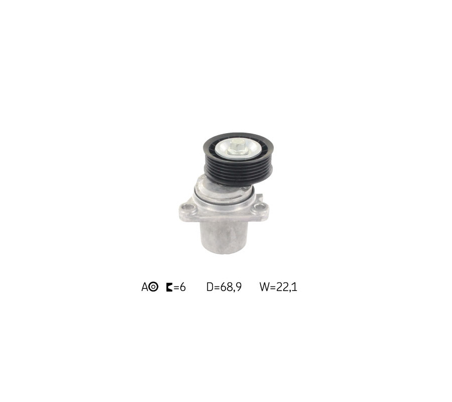 NAPINACZ PASKA WIELOROWK. MAZDA 6 1,8-2,5 02-