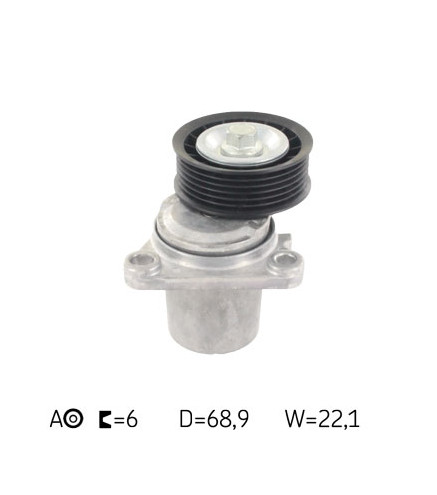 NAPINACZ PASKA WIELOROWK. MAZDA 6 1,8-2,5 02-