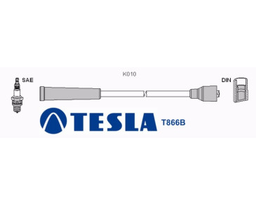 T866S Przewody zapłonowe TESLAFiat