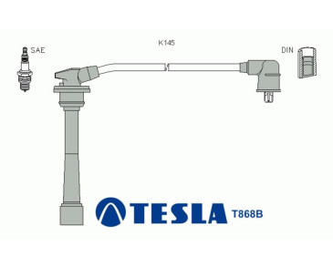 T868B Przewody zapłonowe TESLA