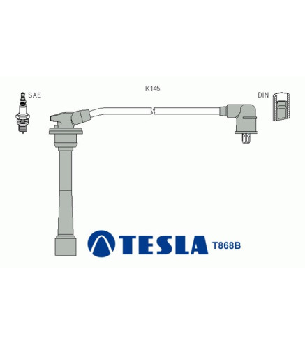 T868B Przewody zapłonowe TESLA