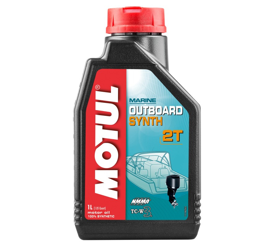 OLEJ MOTUL 10W40 1L OUTBOARD SYNTH 2T