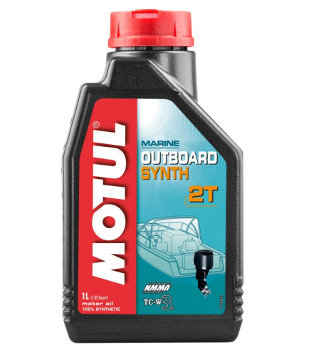 OLEJ MOTUL 10W40 1L OUTBOARD SYNTH 2T